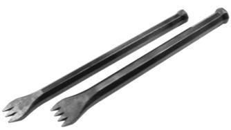 Stahl Zahneisen Stahlstärke 12 mm Schneidbreite 20 mm 3 Zahn