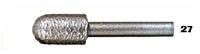 Diamant Schleifstift Form 27 Schaft 6 mm
