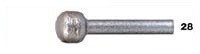 Diamant Schleifstift Form 28 Schaft 6 mm