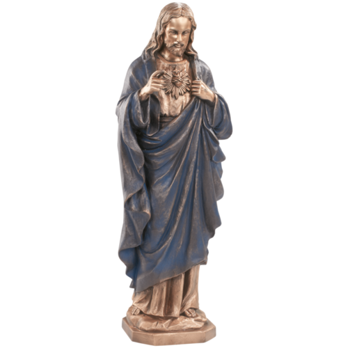 Christusfigur Bronze